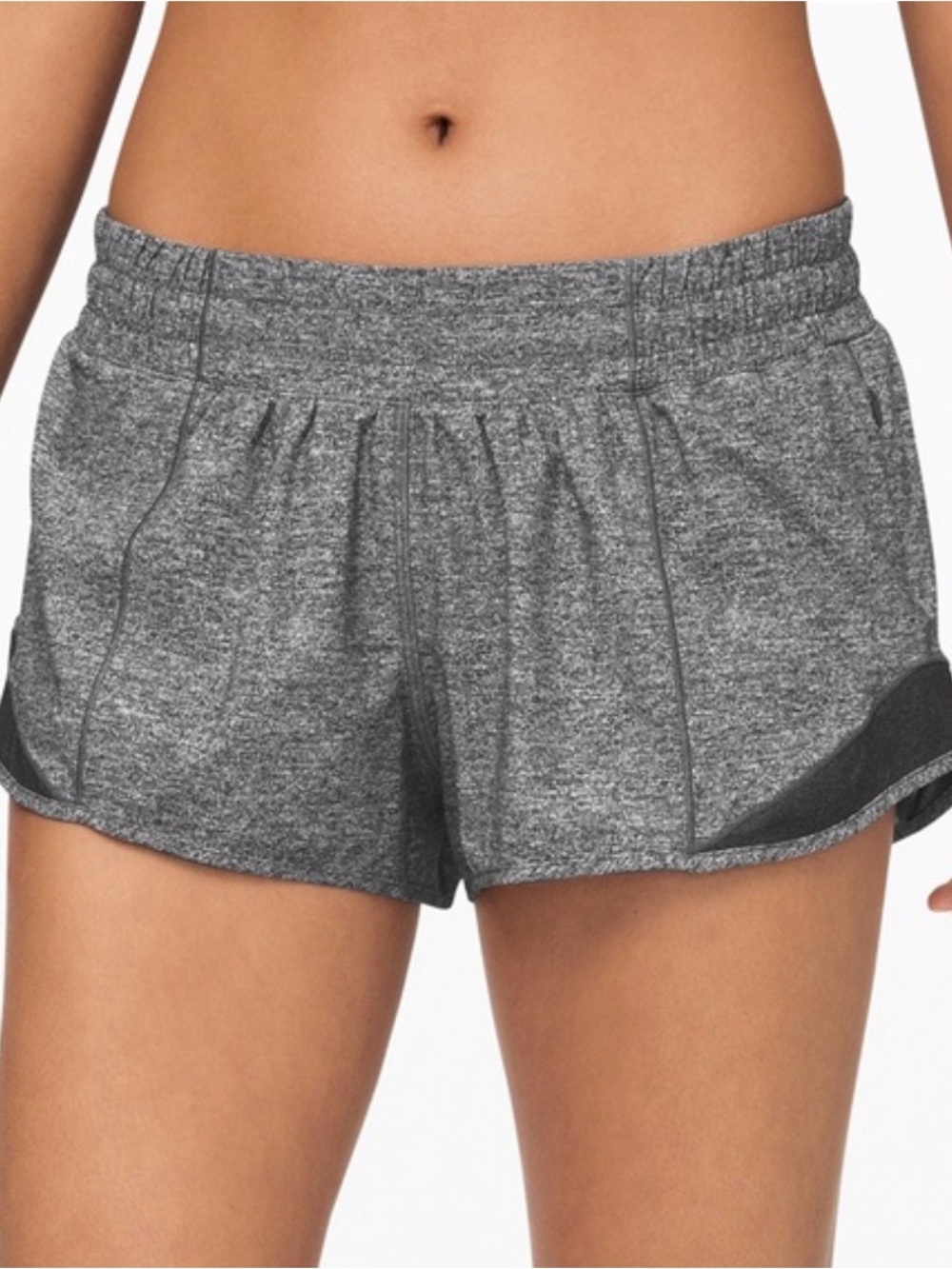 Lululemon Hotty Hot Shorts - Heathered Grey
